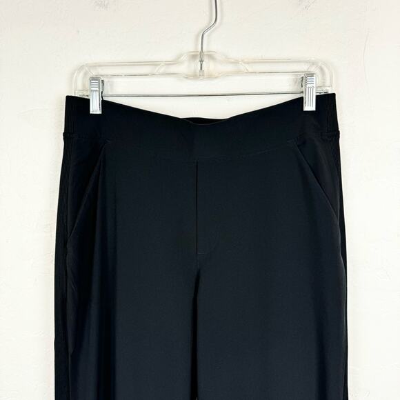 Athleta Brooklyn Mid-Rise Lightweight Athleisure Pull On Ankle Pant Black Size 8 - Picture 8 of 16